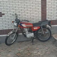 موتور ۱۲۵ مدل ۸۴ پلاک قدیم مدارک کامل