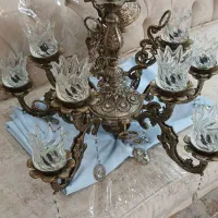 دوتا لوستر ۱۰شعله درحدنو
