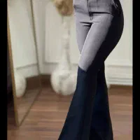شلوارکرپ مازراتی زنانه مدل دمپاسایز۴۶تا۴۸نوی نو