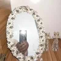 آیینه شمعدان نو بدون استفاده بفروش میرسد