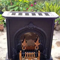 بخاری ۱۲۰۰۰ طرح شومینه ای نمونه فروش فوری