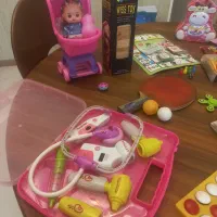 اسباب بازی فکری مداد رنگی پاستل عروسک