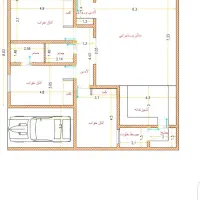 خانه ویلایی سقف گرفته شده دوراهک