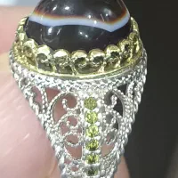 نقره ضایعات انگشتر