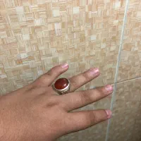 انگشتر عقیق یمن رکاب دستساز استاد شاهرخ۹۲۵|جواهرات|سیرجان, |دیوار