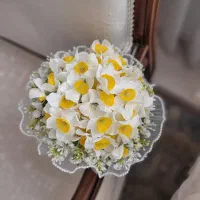 دسته گل نرگس مصنوعی