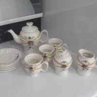 چای خوری ۴نفره.|ظروف سرو و پذیرایی|آبیک, |دیوار