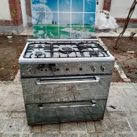 اجاق گاز 5 شعله تایمر و فندک دار