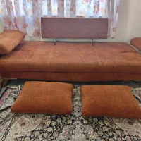 مبل تخت شو مکانیزه پشتی و دسته ها برند تاج ۱۰نفره|مبلمان خانگی و میز عسلی|تهران, گرگان|دیوار