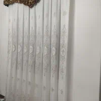 فروش پرده خامه دوزی شده با کتیبه|پرده، رانر، رومیزی|آستانه اشرفیه, |دیوار