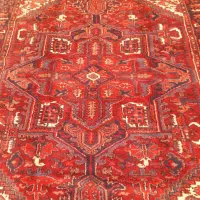 فرش کهنه وکارکرده دستباف الریخ|فرش|تبریز, |دیوار