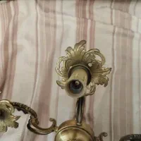 لوستر برنجی اصل قدیمی|لوستر و چراغ آویز|تهران, شاهین|دیوار