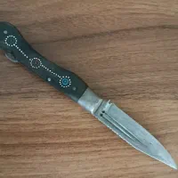 چاقو بابا نقره کاری