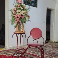 میز تلفن فلزی