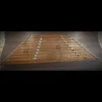 سنتور زمانی تک مهر + کتاب دستور سنتور (نو)|سازهای سنتی|نیشابور, شهرک ولیعصر|دیوار