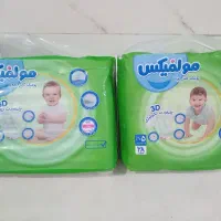 تعدادی پوشک مولفیکس سایز ۴ و ۵