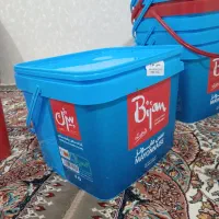 سطل درب دار سالم تمیز