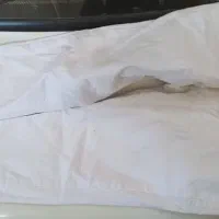 شلوار سفید نو خارجی تخفیف داره