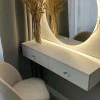 میز آرایش و شلف آیینه هاریکا/میز کم جا و کارآمد|کتابخانه، شلف، قفسههای دیواری|تهران, شهرک ولیعصر جنوبی|دیوار