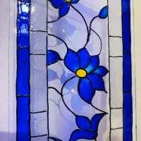 کلاس ویترای(نقاشی روی شیشه)|خدمات آموزشی|رشت, نامجو|دیوار