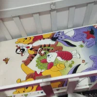 تخت گهواره‌ای کودک|تخت و صندلی بچه|زابل, |دیوار