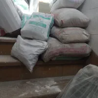 سیمان سفید و سیاه و پودر سنگ