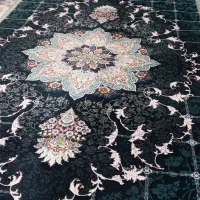 فرش ۹‌متری سرمه ای)