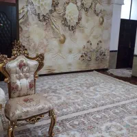 مبل سلطنتی ۹نفره  چوب گردو با میز و گل میز|مبلمان خانگی و میز عسلی|مرودشت, فاز اول شهرک فرهنگیان|دیوار