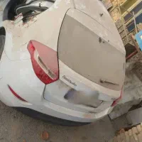 برلیانس هاچبک اتومات ۱۳۹۷ سفید H330 تصادفی