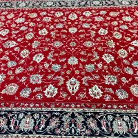 فرش کاشان در حد نو یکبار شسته شده سالم