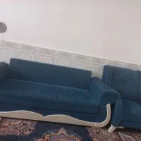 مبل پنج نفره سالم و تمیز|مبلمان خانگی و میز عسلی|شیراز, شاپورجان|دیوار