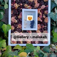 تابلو گل خشک، تابلو یادبود، جاودان کردن موی یار