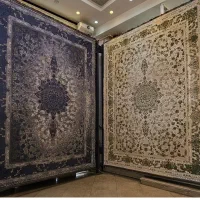 فرش هالیده بژطلایی/قالیچه کناره|فرش|شیراز, لاله|دیوار