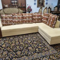 مبل ال ۷ نفره|مبلمان خانگی و میز عسلی|اهواز, ۲۴ متری|دیوار