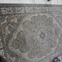 قالی ۶ متری رنگ خاص کرم قهوه ای