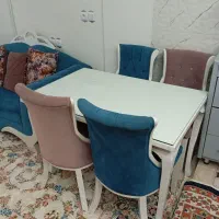 میزغذاخوری|میز و صندلی غذاخوری|خرمدره, |دیوار