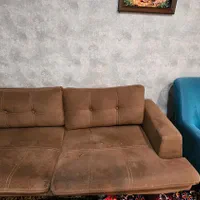 فروش مبلمان راحتی ۷ نفره|مبلمان خانگی و میز عسلی|تهران, زیبادشت|دیوار
