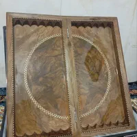 تخته نرد گره گردو کلکسیونی|صنایع دستی و سایر لوازم تزئینی|زنجان, |دیوار