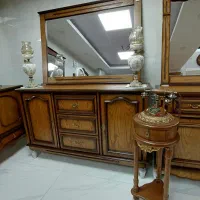 سِت آینه‌کنسول.میزتلویزیون. زمرد