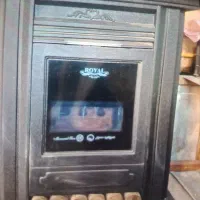 بخاری گازی طرح شومینه