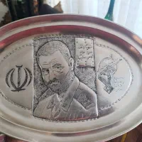 سینی ورشو حاج قاسم سلیمانی|کلکسیون اشیاء عتیقه|بروجرد, |دیوار