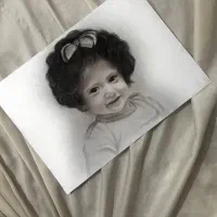 طراحی چهره هدیه باارزش|تابلو، نقاشی، عکس|بندرعباس, |دیوار