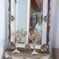 شمعدان و آینه