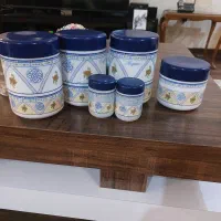 چای قندان شکر پاچ دو عددنمکدان یک عدد