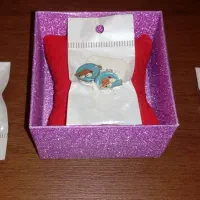 گوشواره های فانتزی طرح انگری بردز