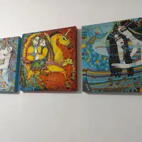 مبل،تابلو،آینه و کنیسول،پاسماوری|مبلمان خانگی و میز عسلی|پاکدشت, پاکدشت (مامازند)|دیوار