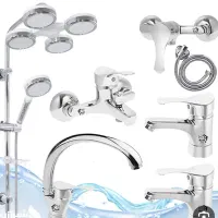 ست کامل شیرآلات۶تکه فقط وفقط ۴۵۰۰