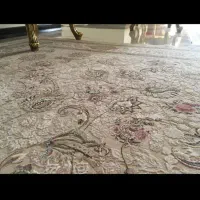 فرش افشان سلطنتی ابریشم گونه