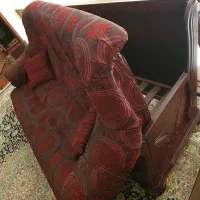 مبل راحتی با بدنه چوب و رویه های قابل جدا شدن|مبلمان خانگی و میز عسلی|دماوند, دماوند|دیوار