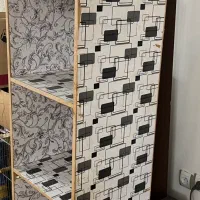 قفسه چوبی چهار طبقه